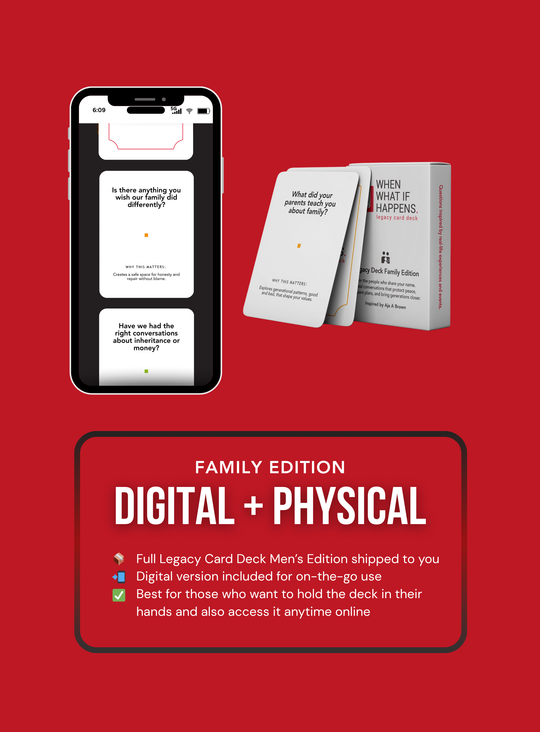 The Legacy Card Deck  Family Edition