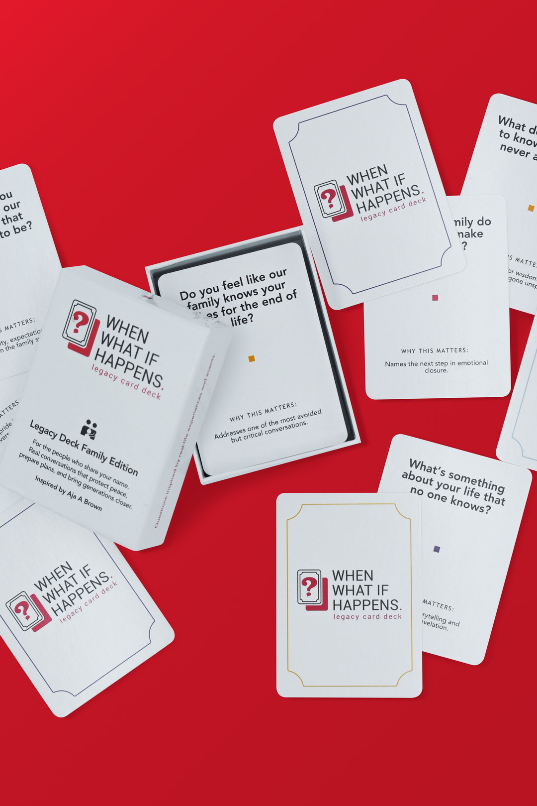 The Legacy Card Deck  Family Edition