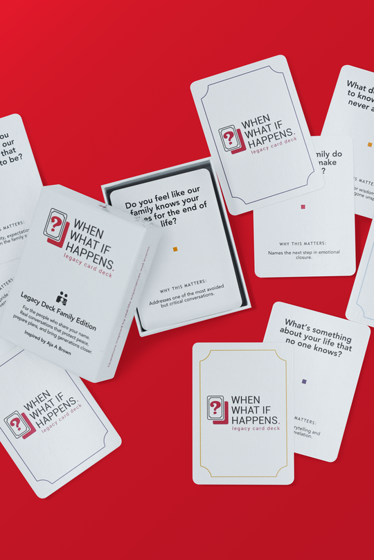 The Legacy Card Deck  Family Edition