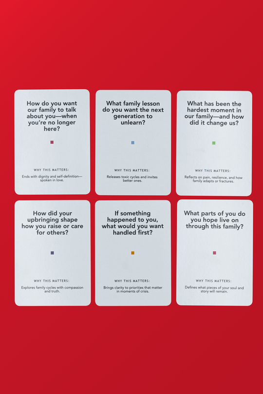 The Legacy Card Deck  Family Edition