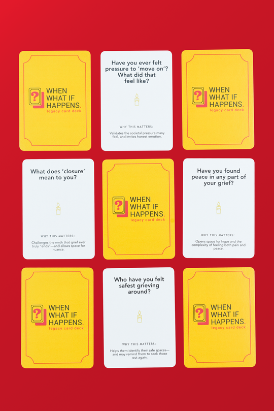 The Legacy Card Deck Grief Edition