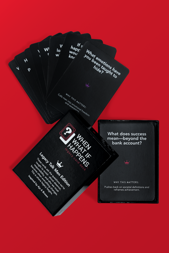 The Legacy Card Deck Men’s Edition