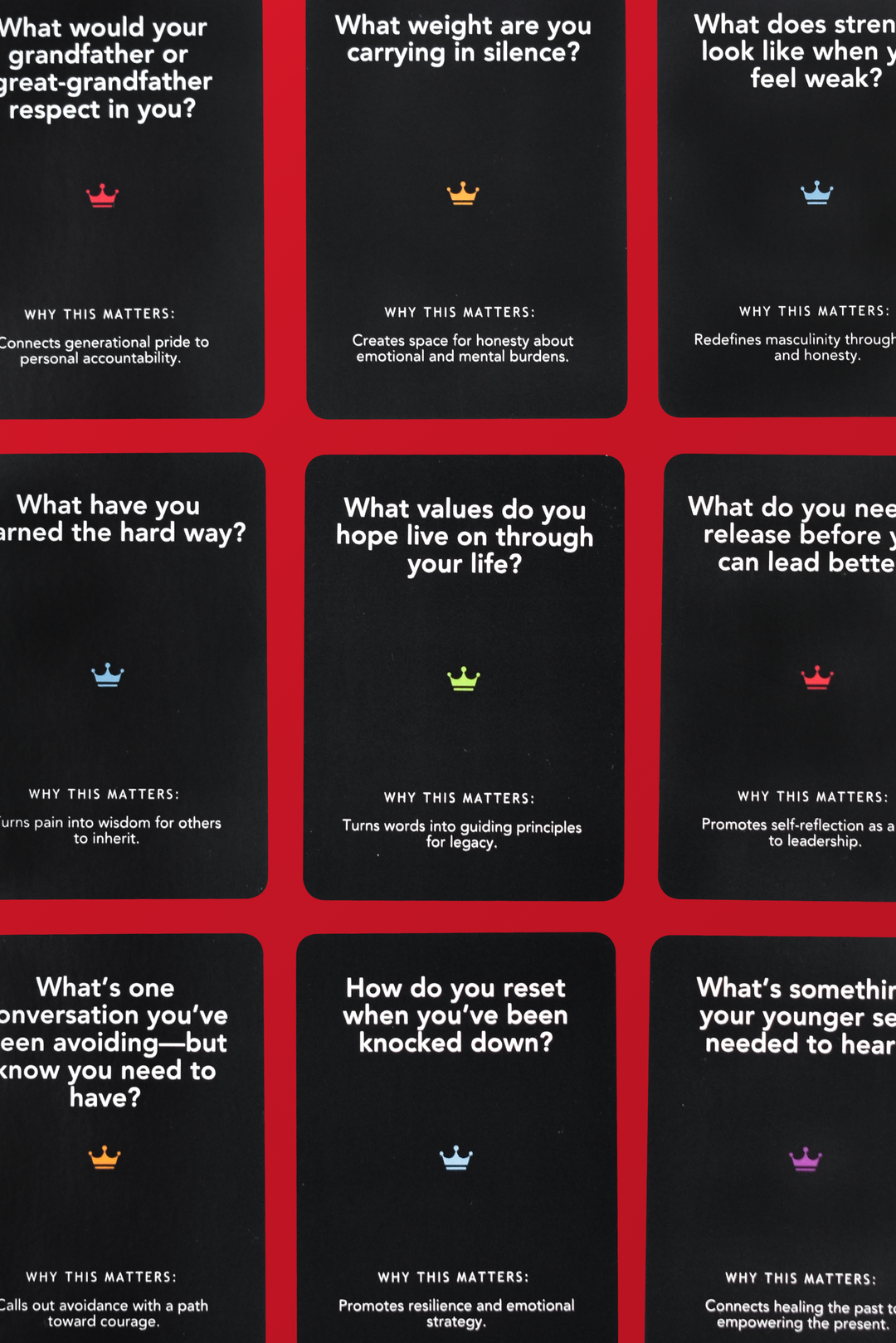 The Legacy Card Deck Men’s Edition