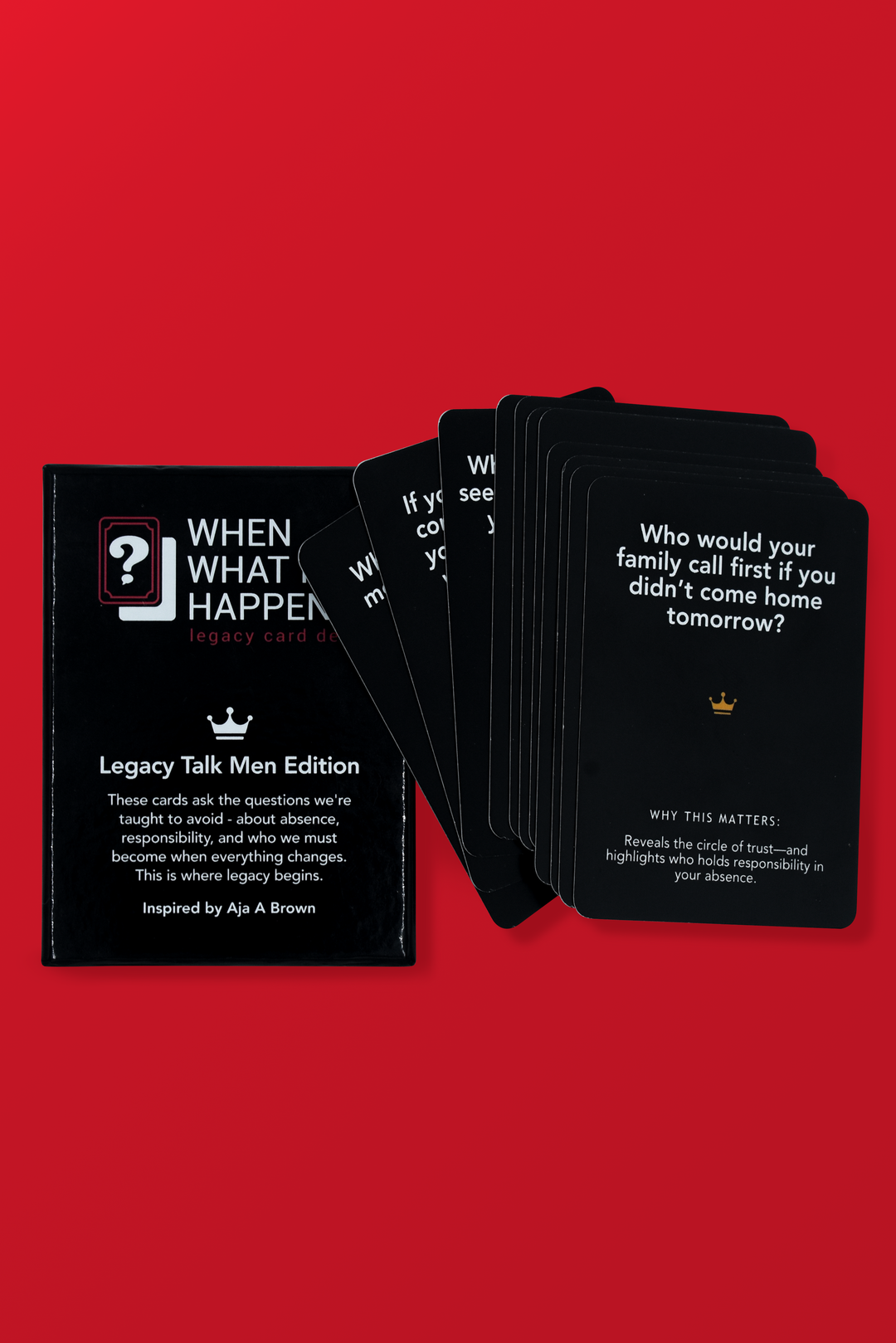 The Legacy Card Deck Men’s Edition