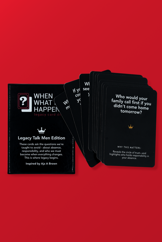 The Legacy Card Deck Men’s Edition