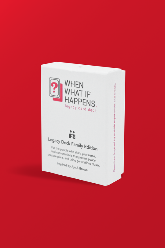 The Legacy Card Deck  Family Edition