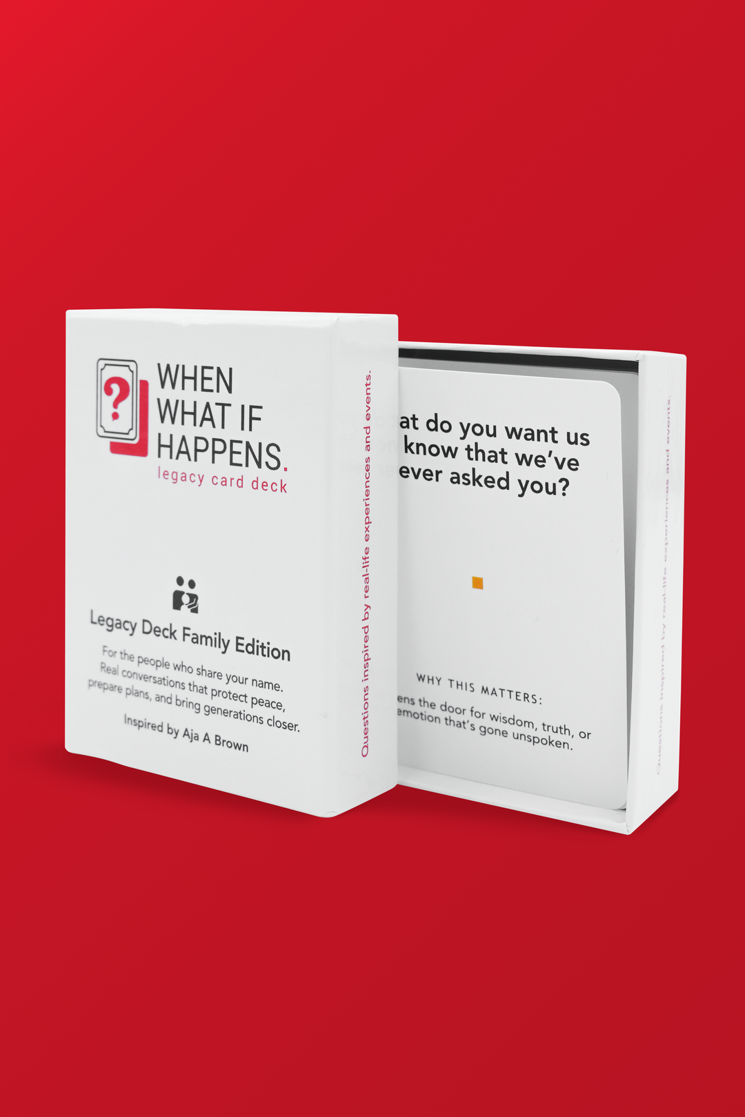 The Legacy Card Deck  Family Edition