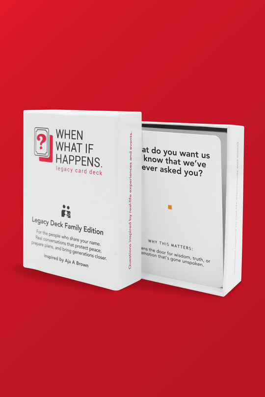 The Legacy Card Deck  Family Edition