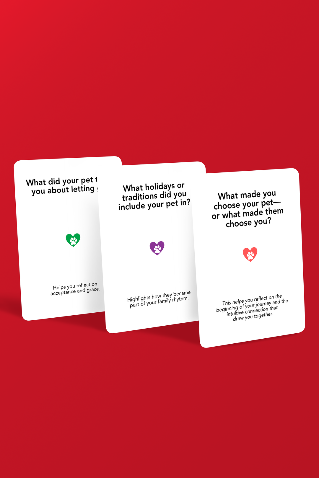 The Legacy Card Deck Pet Loss Edition