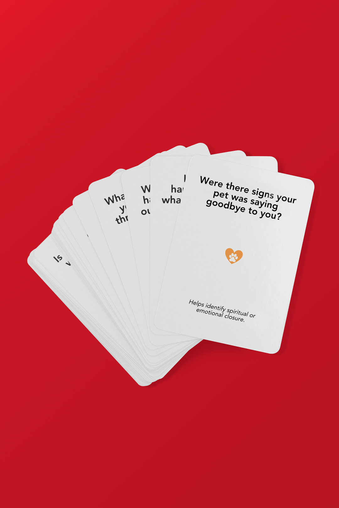 The Legacy Card Deck Pet Loss Edition