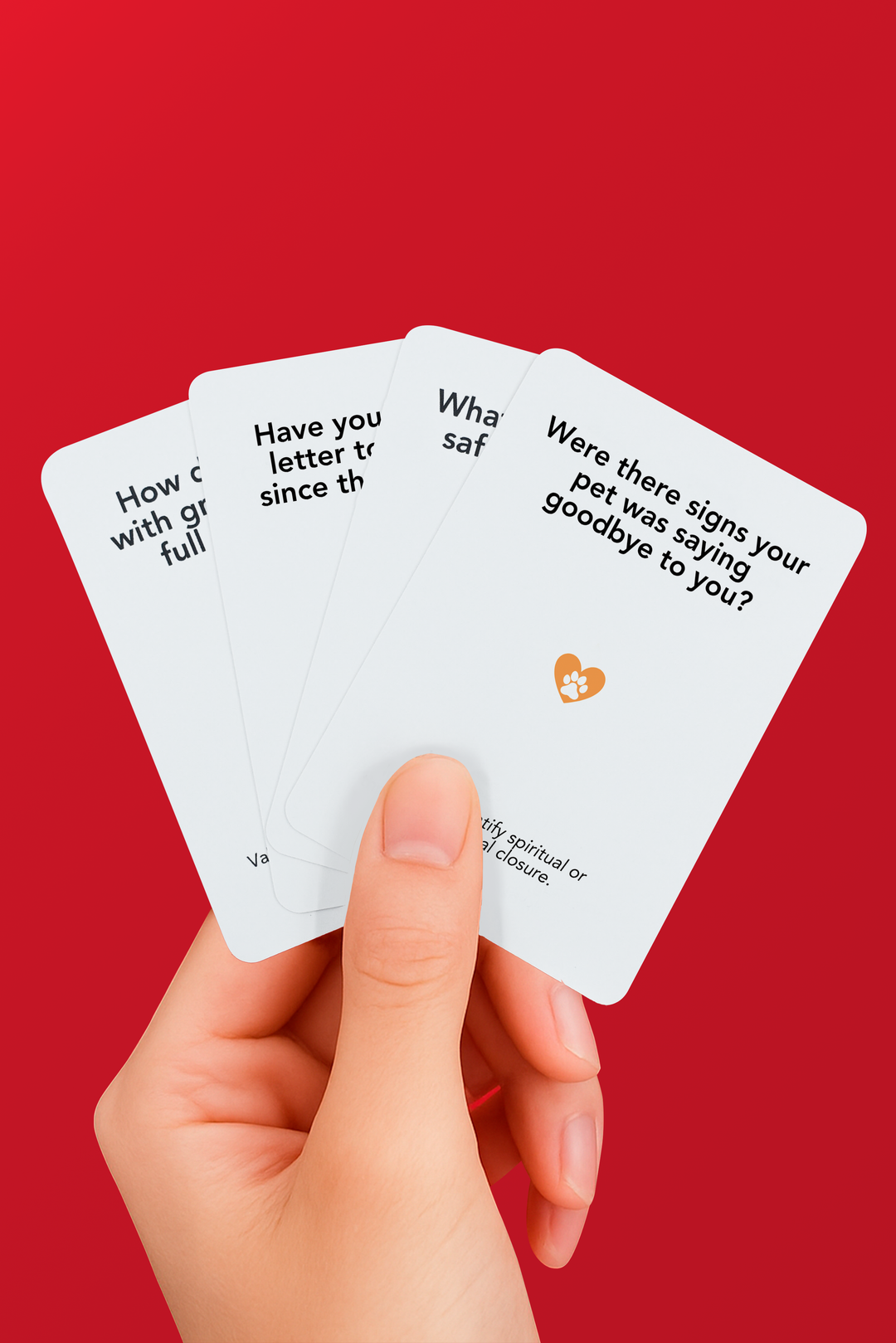 The Legacy Card Deck Pet Loss Edition