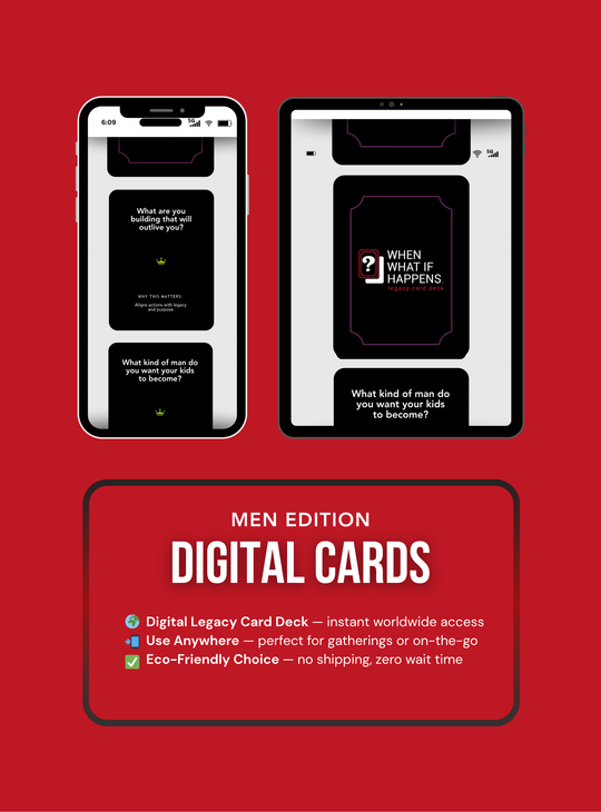 The Legacy Card Deck Men’s Edition