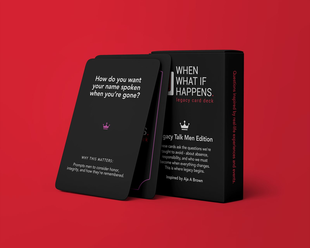 The Legacy Card Deck Men’s Edition