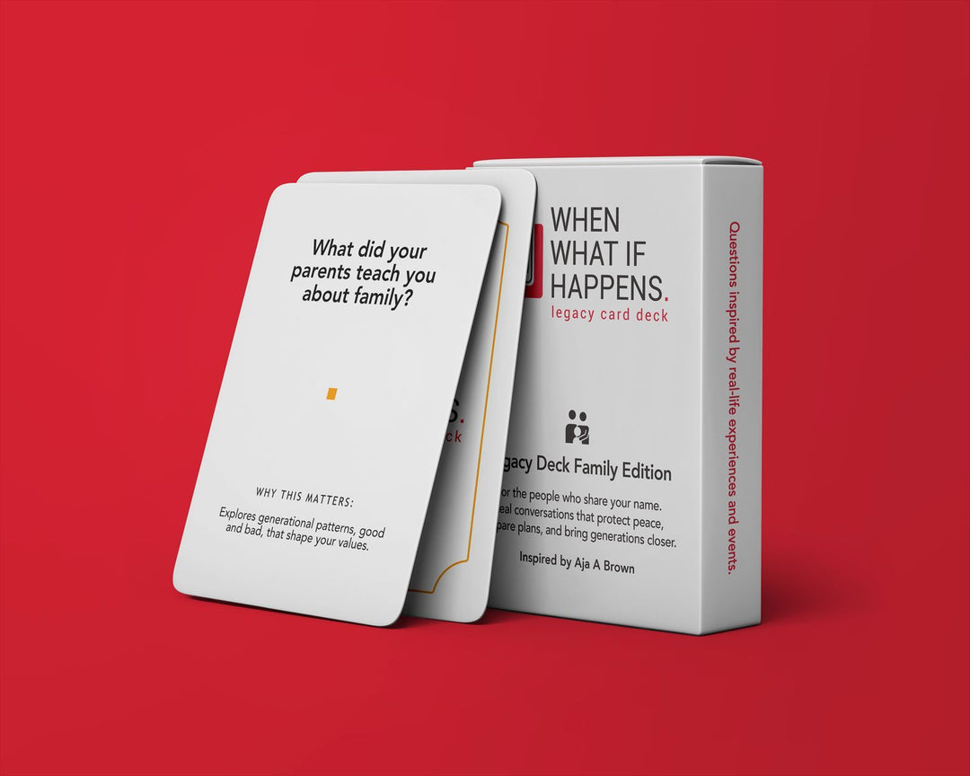 The Legacy Card Deck  Family Edition