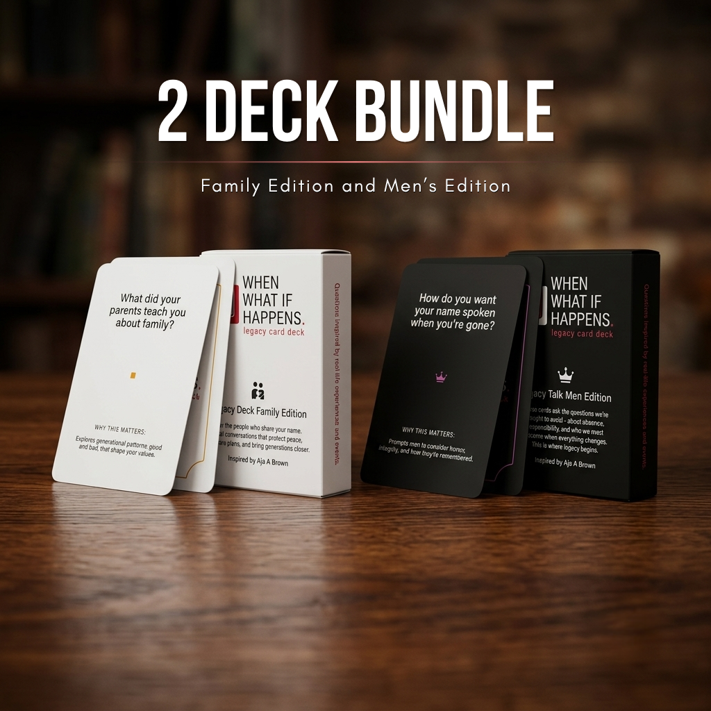 Legacy Deck Bundle — Men's + Family Edition (Decks Only)