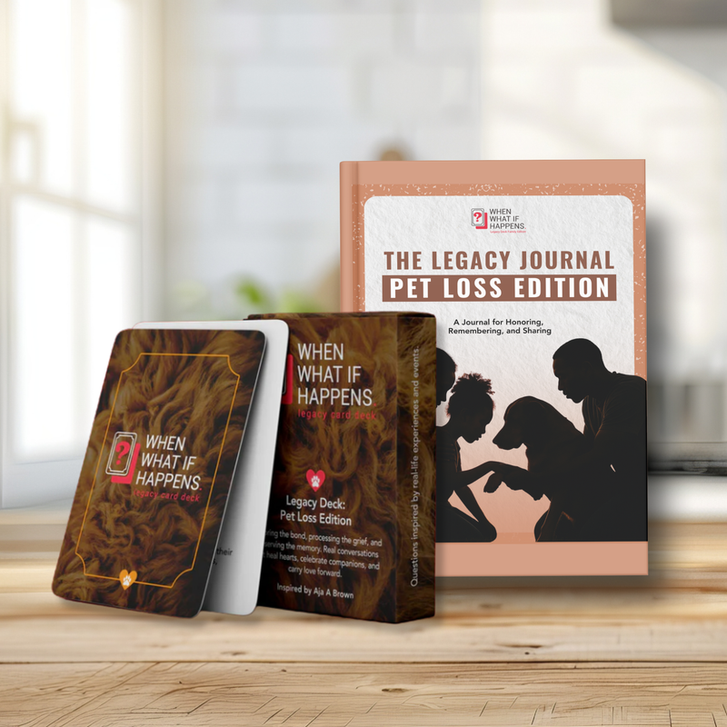 The Legacy Card Deck Pet Loss Edition | Digital Deck & Digital Journal