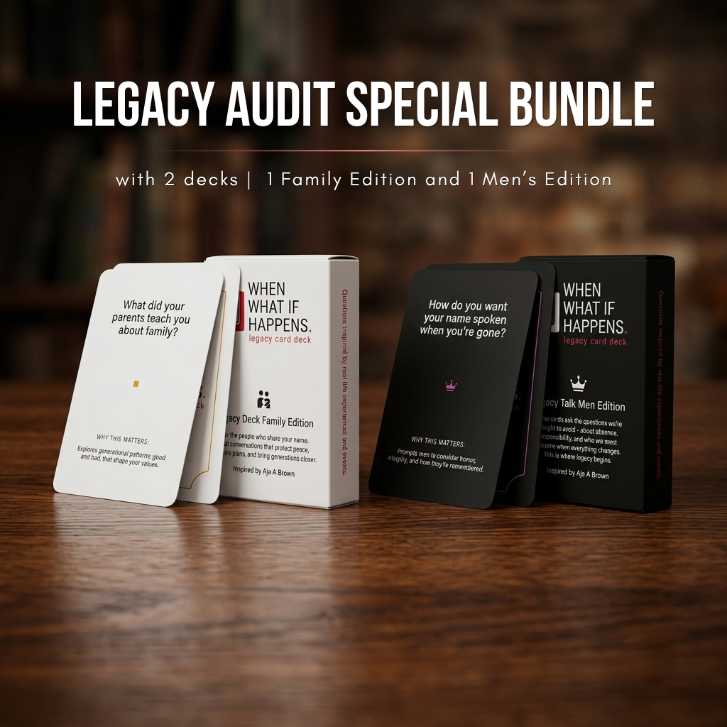 Legacy Audit Bundle — Men's + Family Edition
