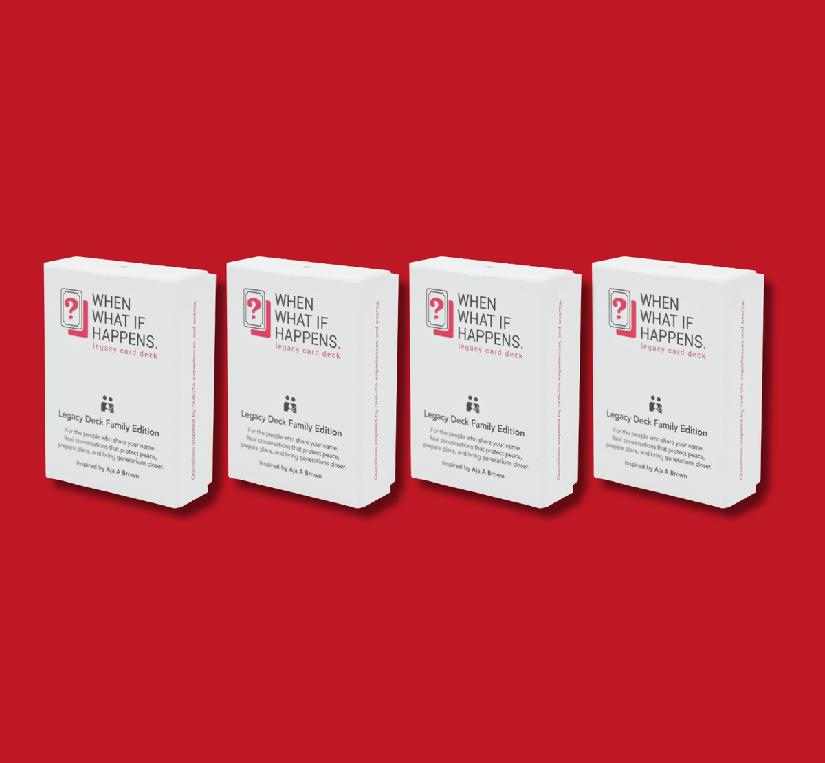 ✅  4 Physical Legacy Card Decks