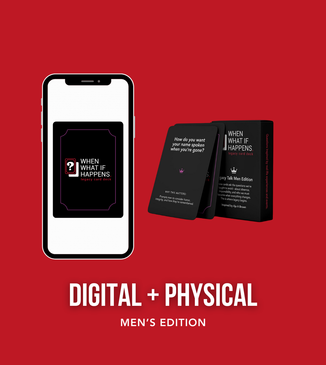 The Legacy Card Deck Men’s Edition