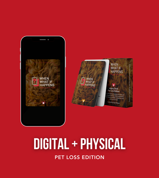 The Legacy Card Deck Pet Loss Edition