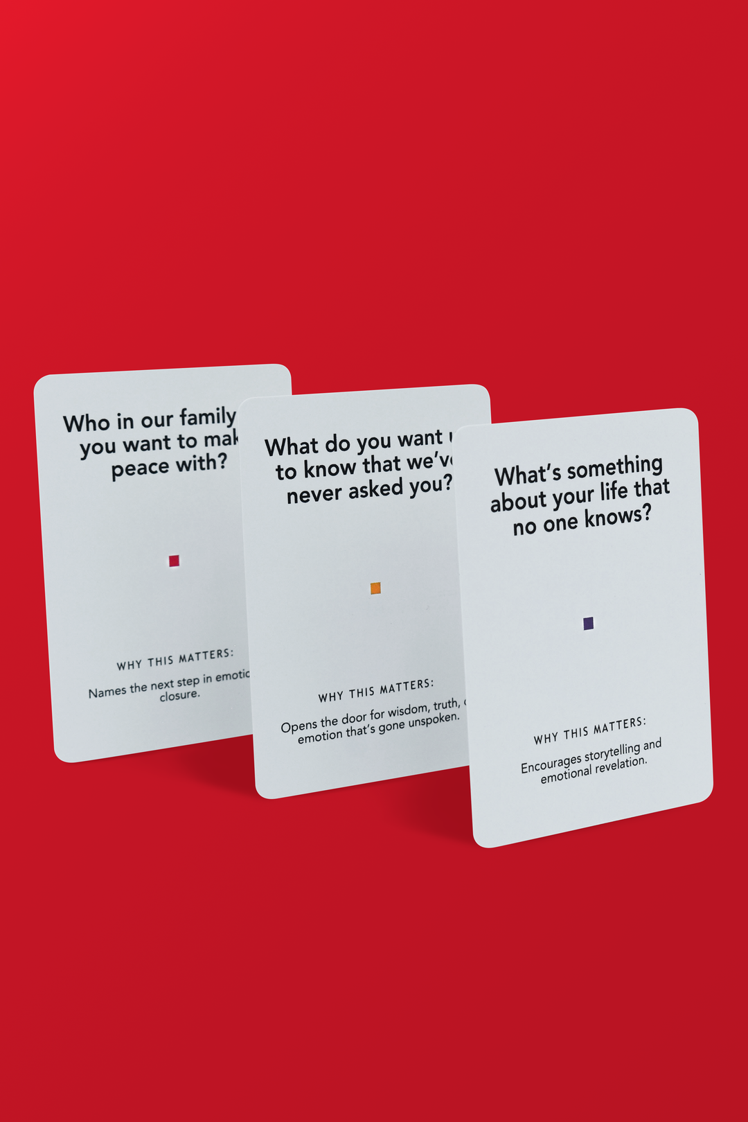The Legacy Card Deck  Family Edition