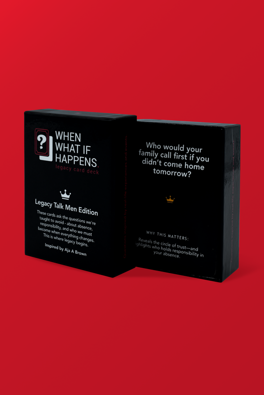 The Legacy Card Deck Men’s Edition