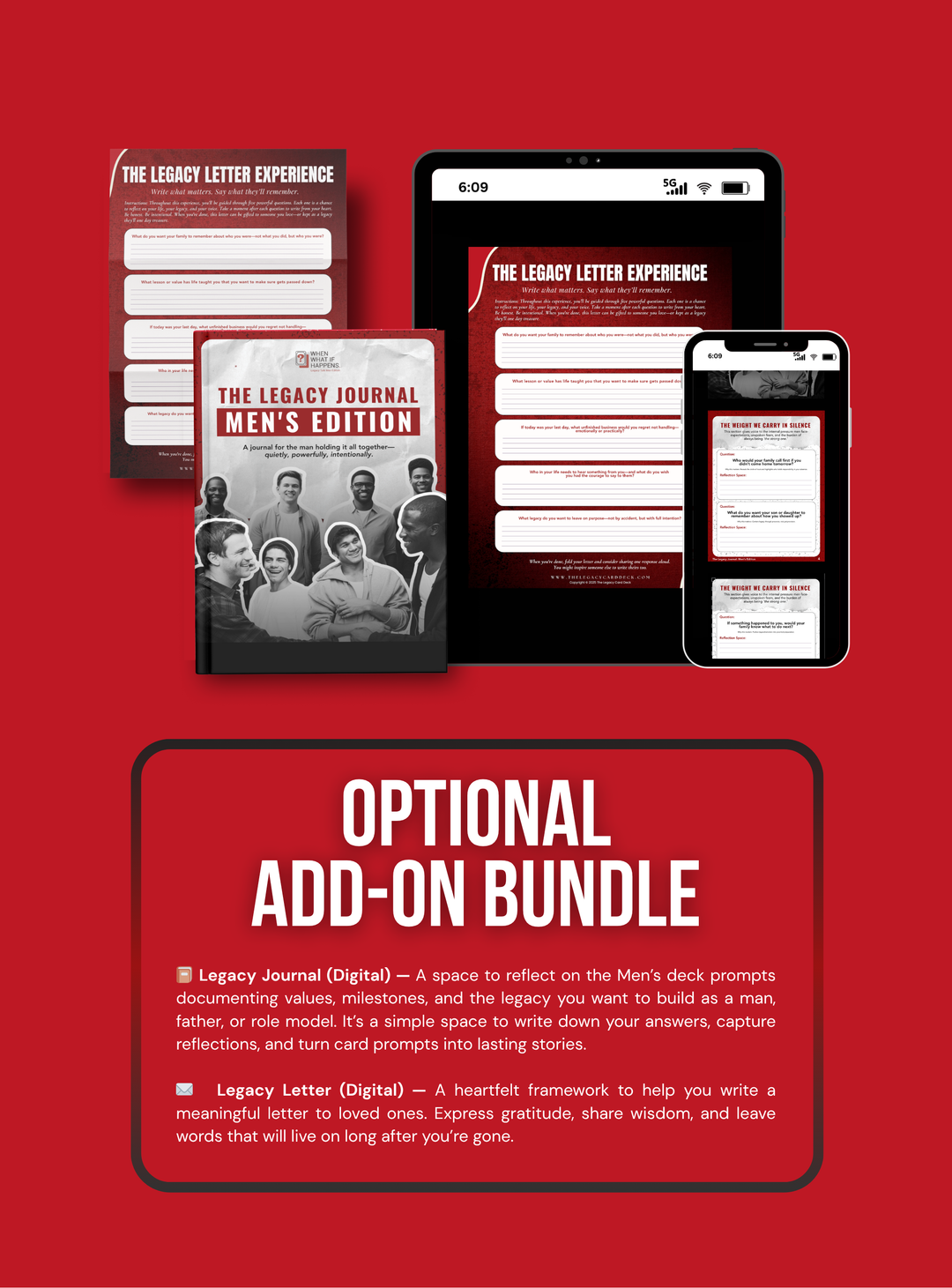 The Legacy Card Deck Men’s Edition