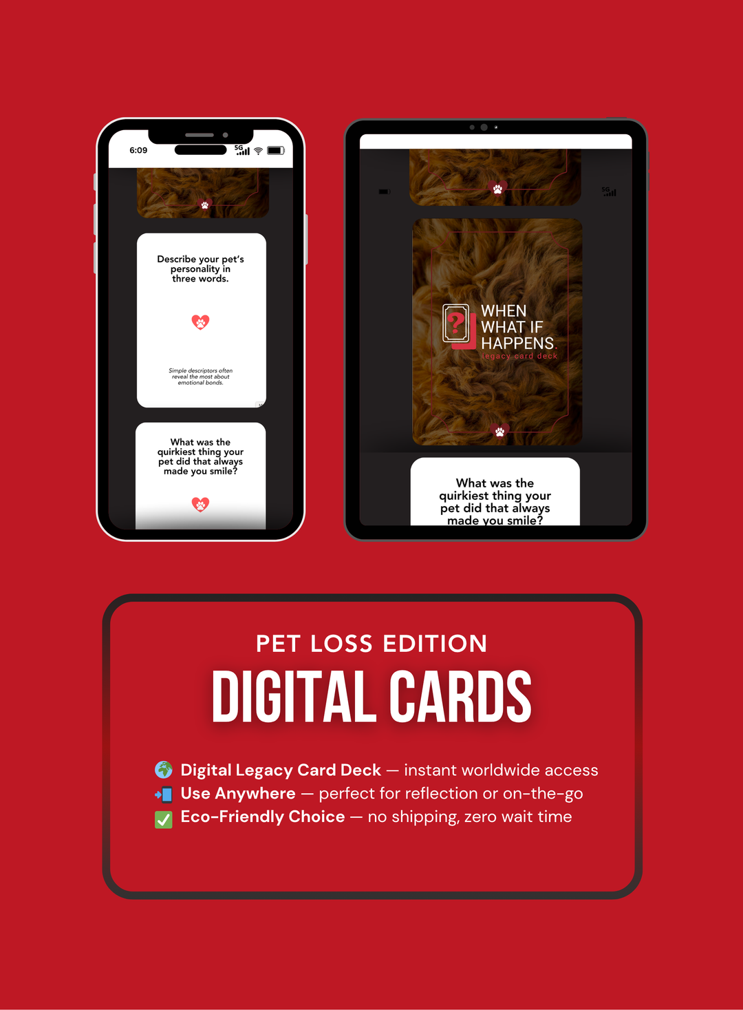 The Legacy Card Deck Pet Loss Edition