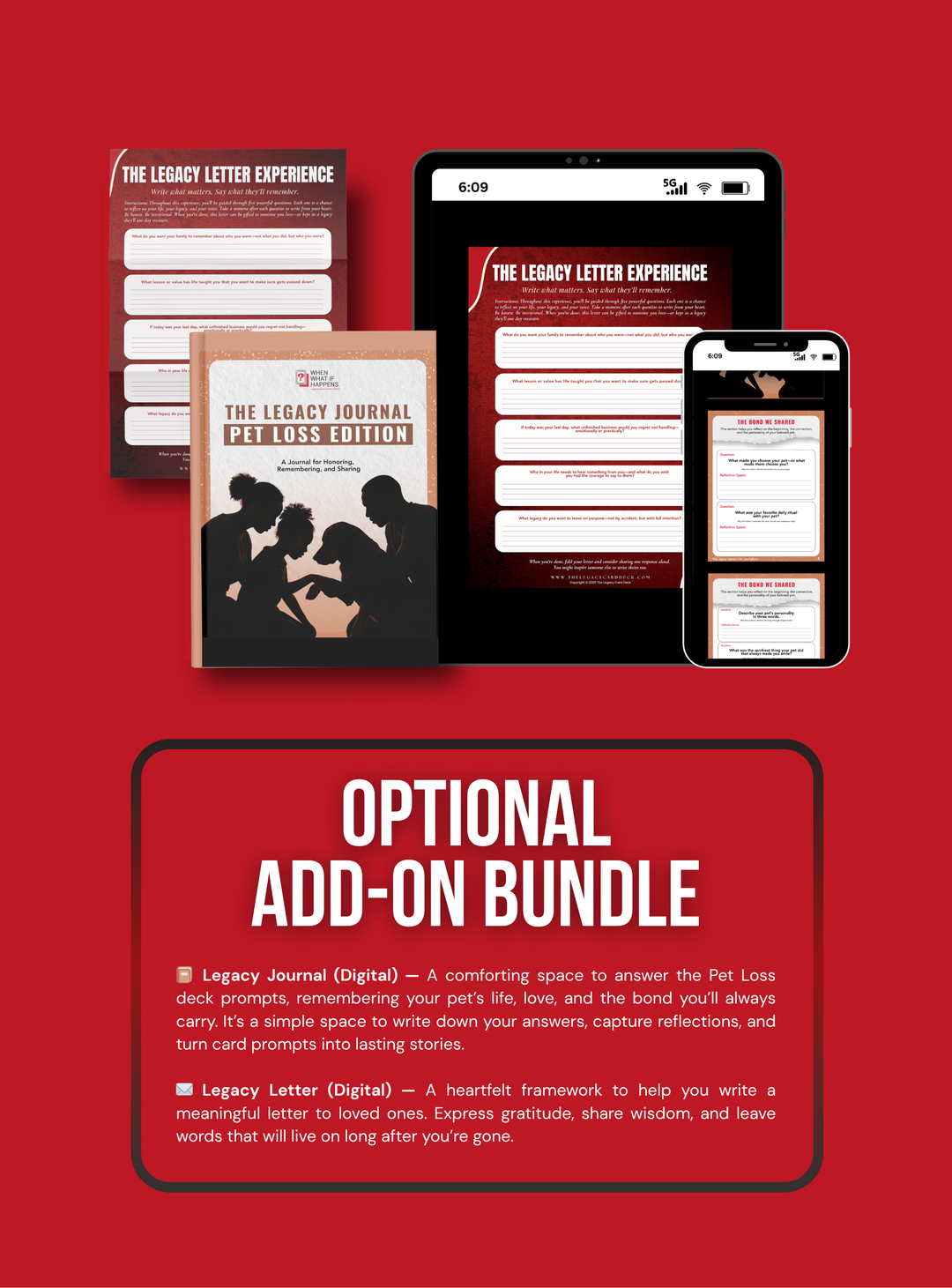 The Legacy Card Deck Pet Loss Edition