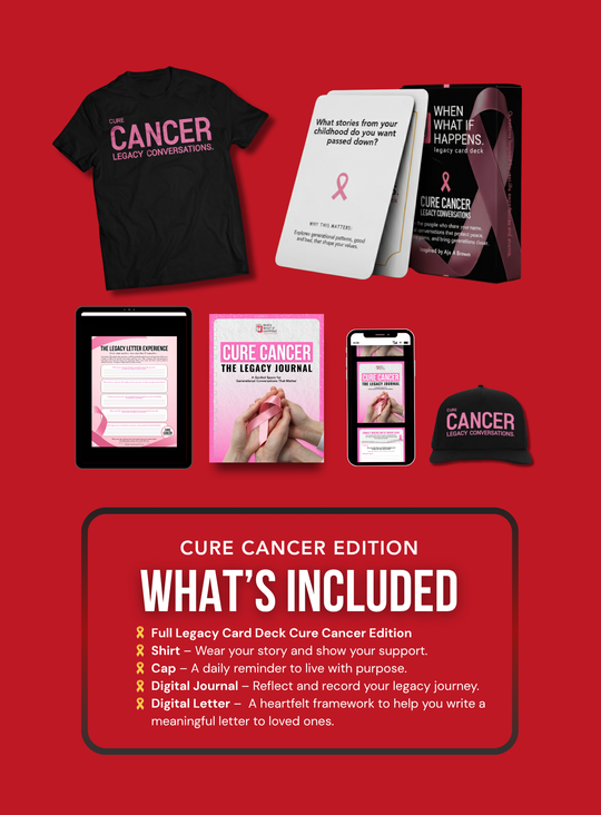 The Legacy Card Deck Cure Cancer Box Set