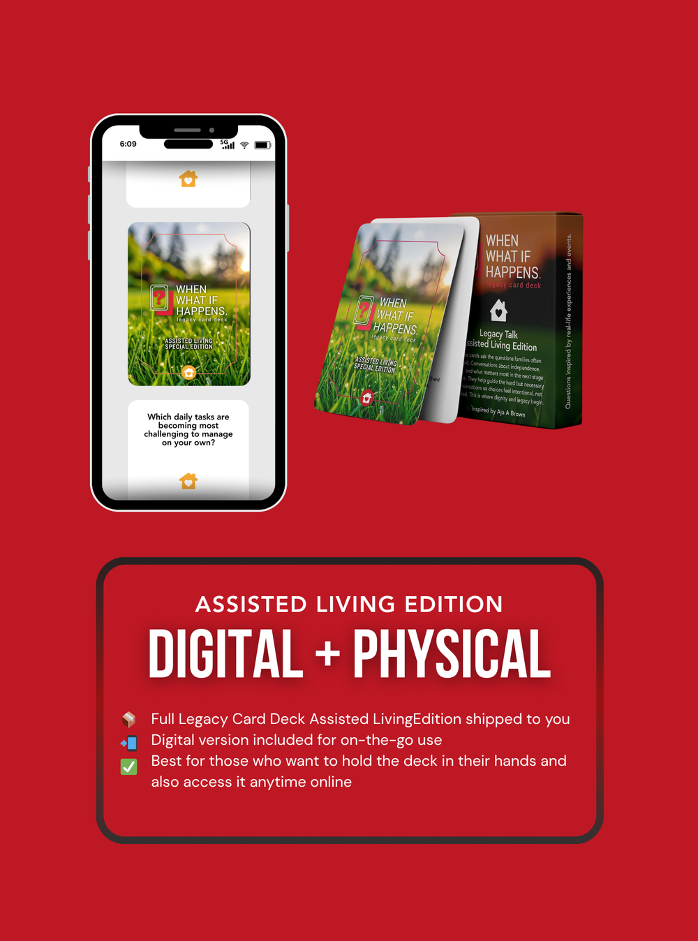 The Legacy Card Deck Assisted Living Edition